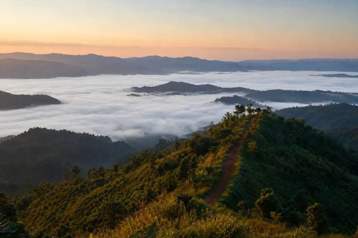 Hills in Bangladesh — Sajek, Rangamati