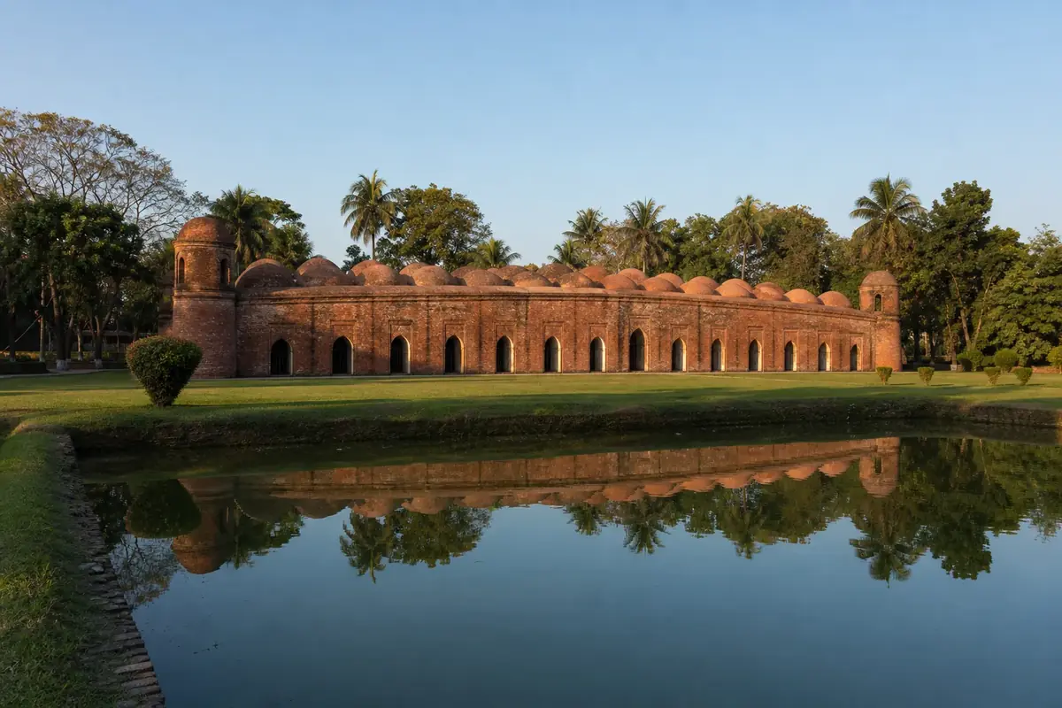 Mosques in Bangladesh — Shat Gambuj, Bagerhat